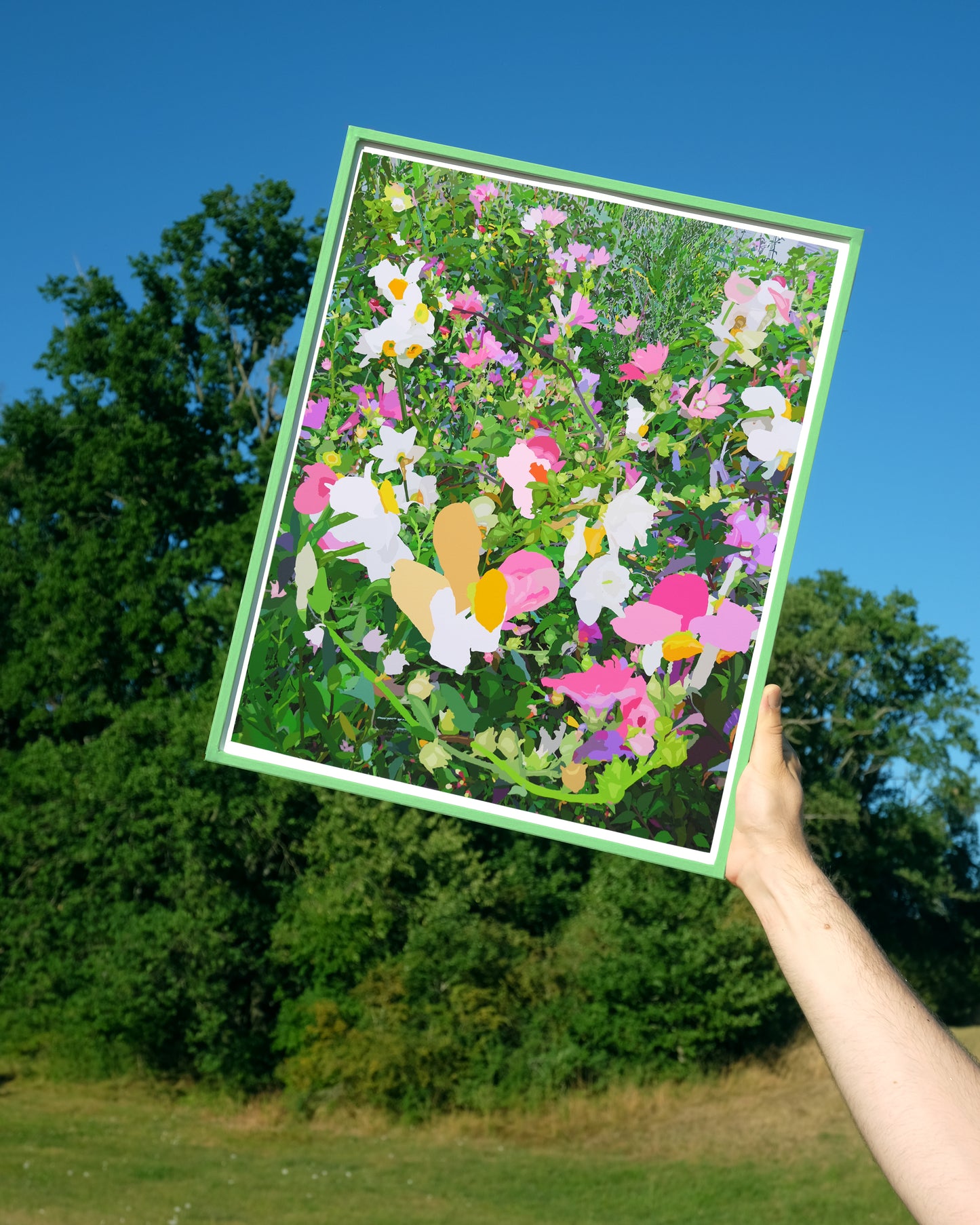 Joli jardin